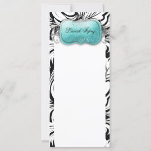 311 Lavish Topaz Rack Card Black