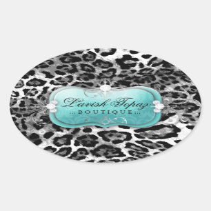 311 Lavish Topaz Stickers Leopard