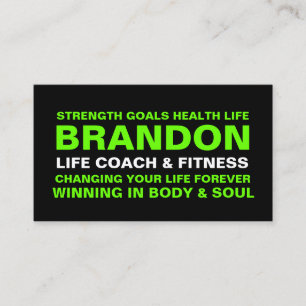 311 Life Coach / Trainer / Etc. Business Card