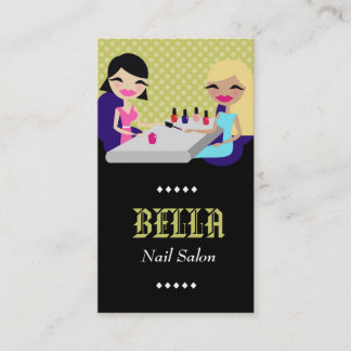 311-LIME NAIL SALON BUSINESS CARD