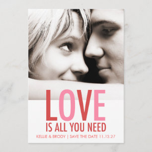 311 Love is All You Need Valentine Save the Date
