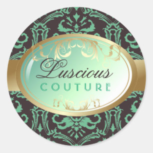311-Luscious Glow - Teal Sticker