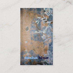 311-Lusciously Rustic Golden Business Card