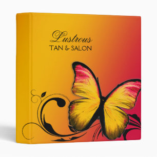311 Lustrous Butterfly Sunset Binder