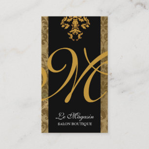 311 Marley Monogram Gold Rush Business Card