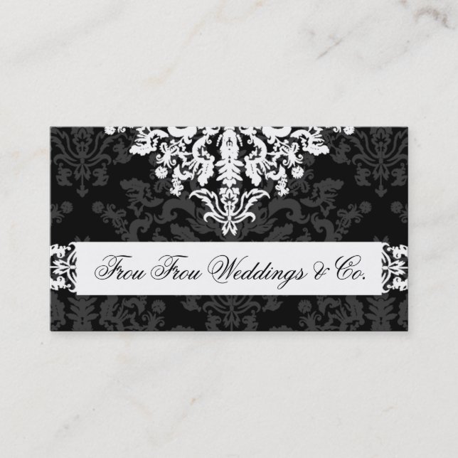 311-Miss Frou Frou | Night Business Card (Front)
