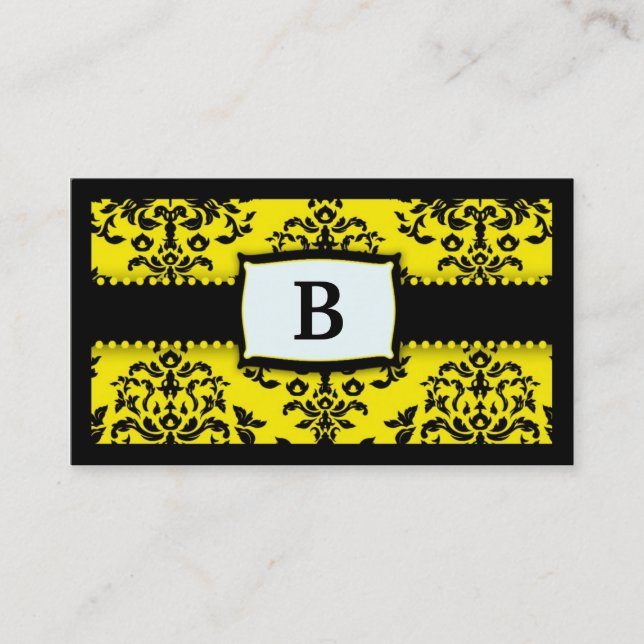311 Monogram Icing on the Cake - Bee Business Card (Front)