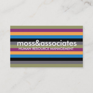 311 Moss Stripe Business Card