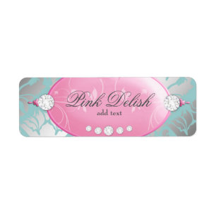 311 Pink Delish Address Label