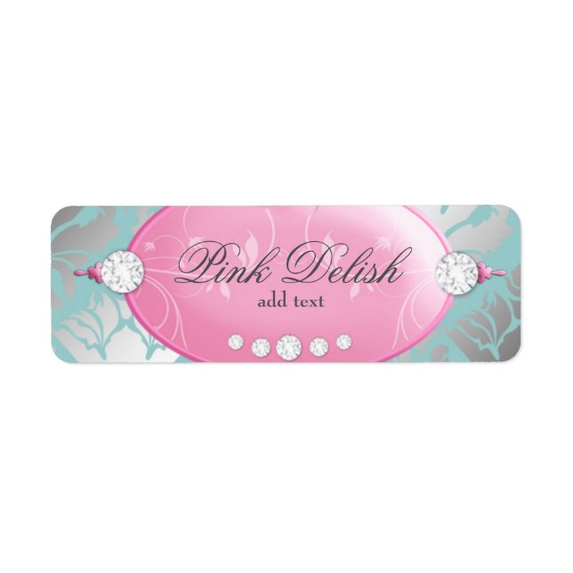 311 Pink Delish Address Label (Front)