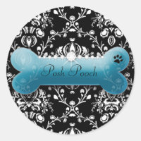 311 Posh Pooch Teal Pitch Bark