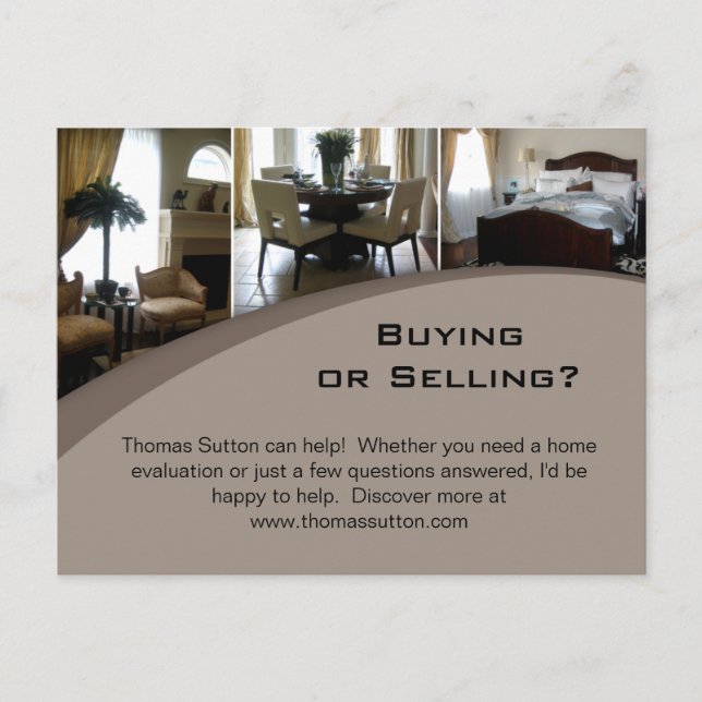 311 Real Estate Postcards Interior 3 (Front)