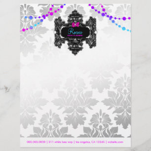 311 Rococo Wonderland Colourful Letterhead