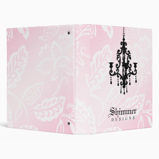 311-Shimmer Chandelier Pink Binder (Background)