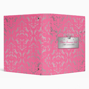 311-Silver devinent le classeur rose succulent de