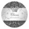 311-Silver Divine Charcoal Grey Sticker