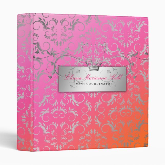 311-Silver Divine | Dreamsicle Binder (Front/Spine)