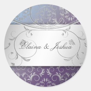 311-Silver Divine Hydrangea Sticker