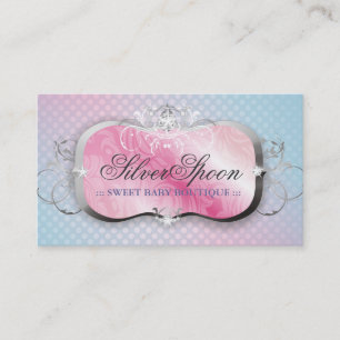 311-Silver Spoon Baby Boutique Business Card