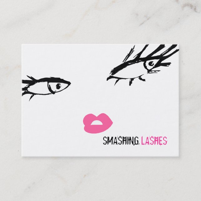 311 Smashing Lashes Chubby B Card (Front)