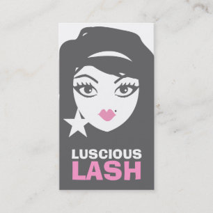 311 Star Face Luscious Lash Business Card