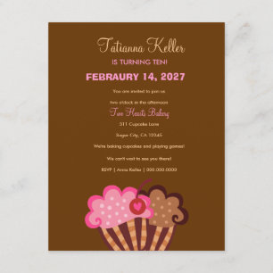 311-Sweet Cakes Invitation