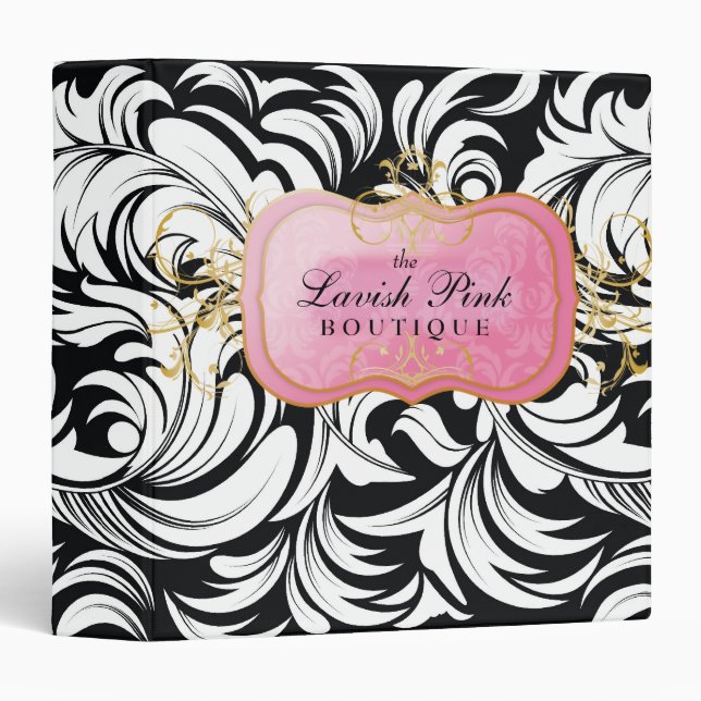 311-The Lavish Pink Plate Binder (Front/Spine)