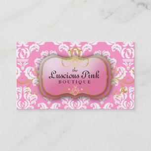 311 The Luscious Pink Plate Pink Business Card