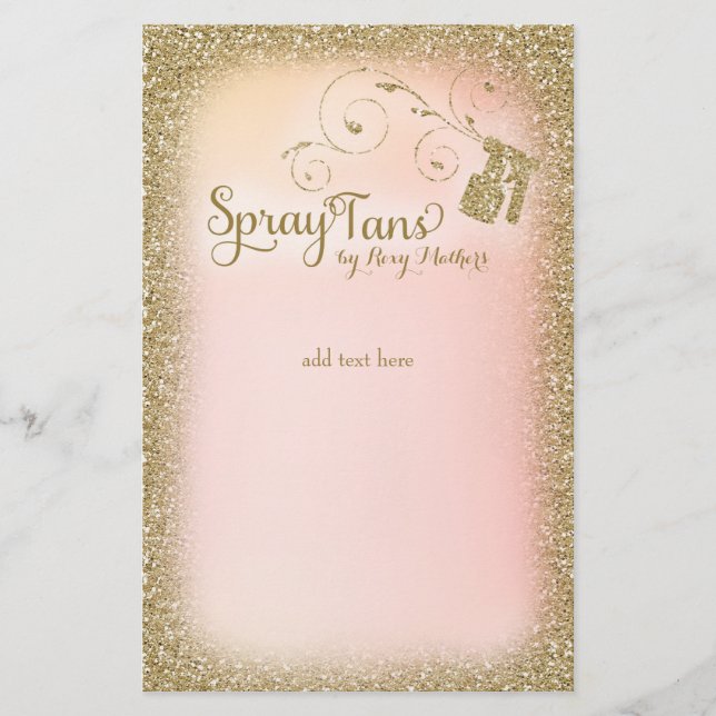 311 Vintage Glam Spray Tan Flyers (Front)