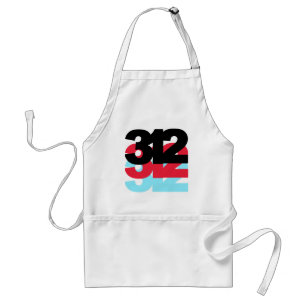 312 Area Code Standard Apron