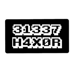 31337 H4X0R