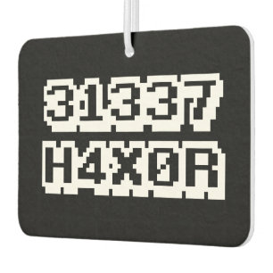 31337 H4X0R AIR FRESHENER