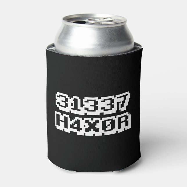 31337 H4X0R CAN COOLER (Can Front)