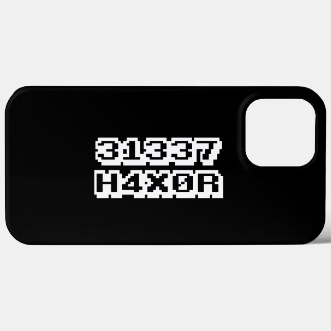 31337 H4X0R Case-Mate iPhone CASE (Back (Horizontal))