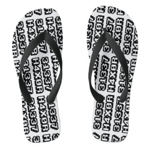 31337 H4X0R FLIP FLOPS