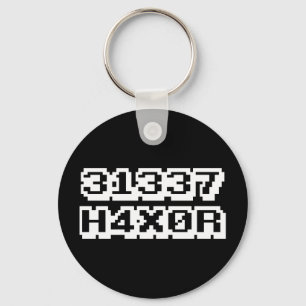 31337 H4X0R KEYCHAIN