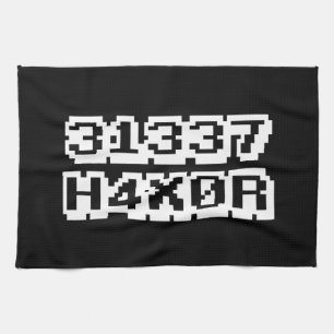 31337 H4X0R KITCHEN TOWEL