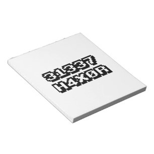 31337 H4X0R NOTEPAD