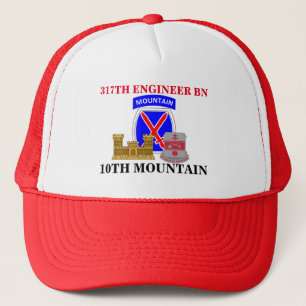 317TH CASQUETTE de MONTAGNE de BATAILLON