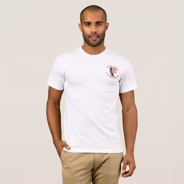 317th Engineer Battalion - Honouring Our Fallen T-Shirt (Front Full)