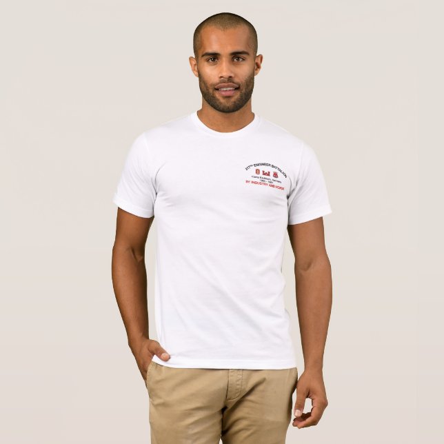 317th Engineer - Camp Eschborn Remembrance Shirt (Front Full)