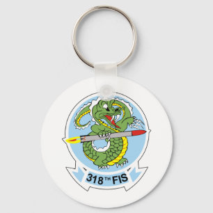 318th Fighter Interceptor Squadron Keychain