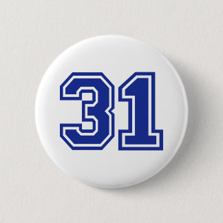 31 - number 2 inch round button