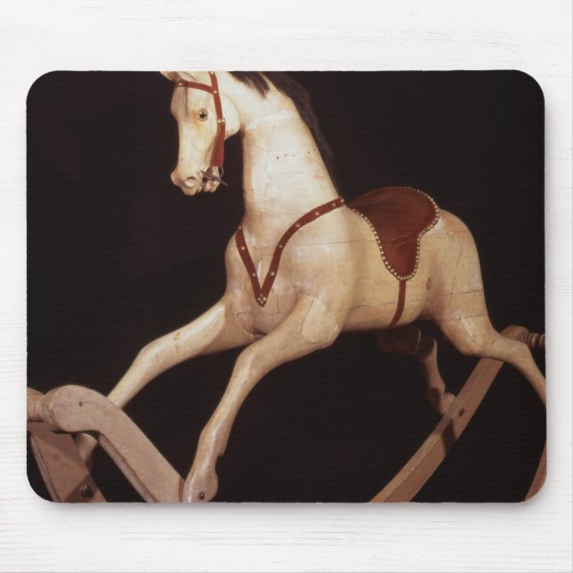 31:Rocking horse, English, 1840 Mouse Pad (Front)