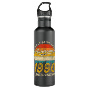 31 Year Old Bday 1990 Awesome Since 31st Birthday 710 Ml Water Bottle