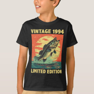 31 Years Old Gift 1994 Fishing Fisherman Fish 31st T-Shirt