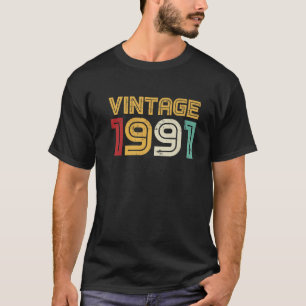 31 Years Old Men Women 31St Birthday Graphic Vinta T-Shirt