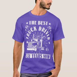 31th Birthday Present Truck Driver 31 Years Trucks T-Shirt