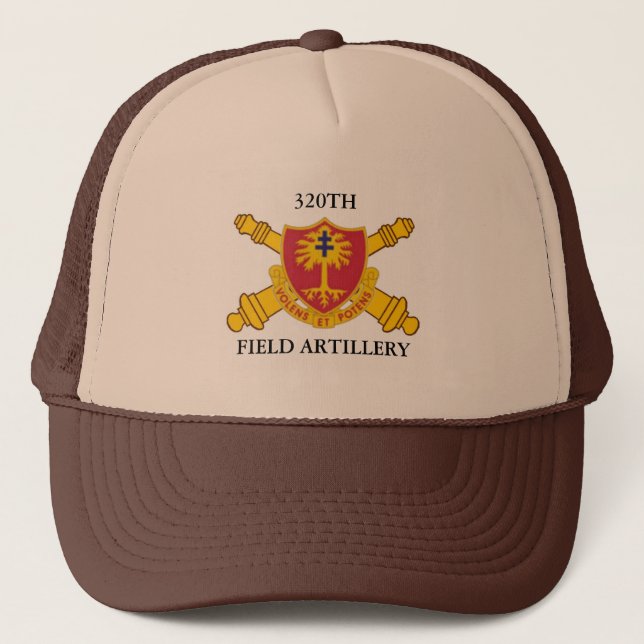 320TH CASQUETTE d'ARTILLERIE de CAMPAGNE (Devant)