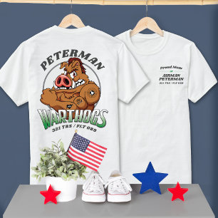 321 Warthogs Air Force BMT Graduation LIGHT Color T-Shirt